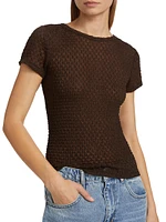 Textured Mesh Baby T-Shirt