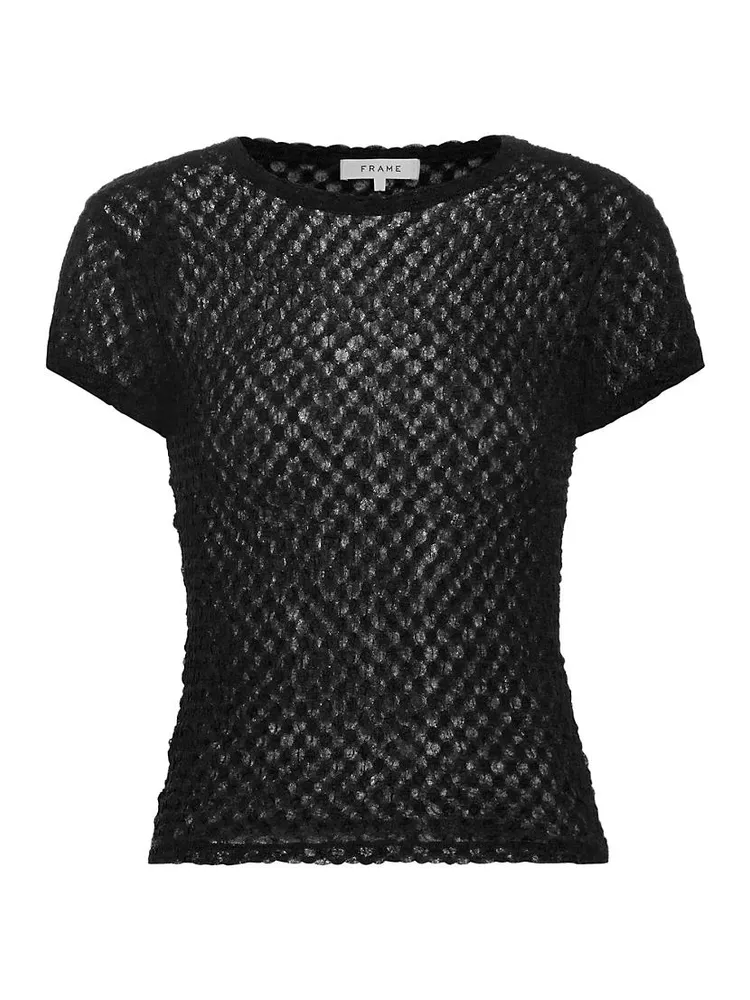 Textured Mesh Baby T-Shirt