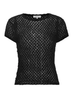 Textured Mesh Baby T-Shirt