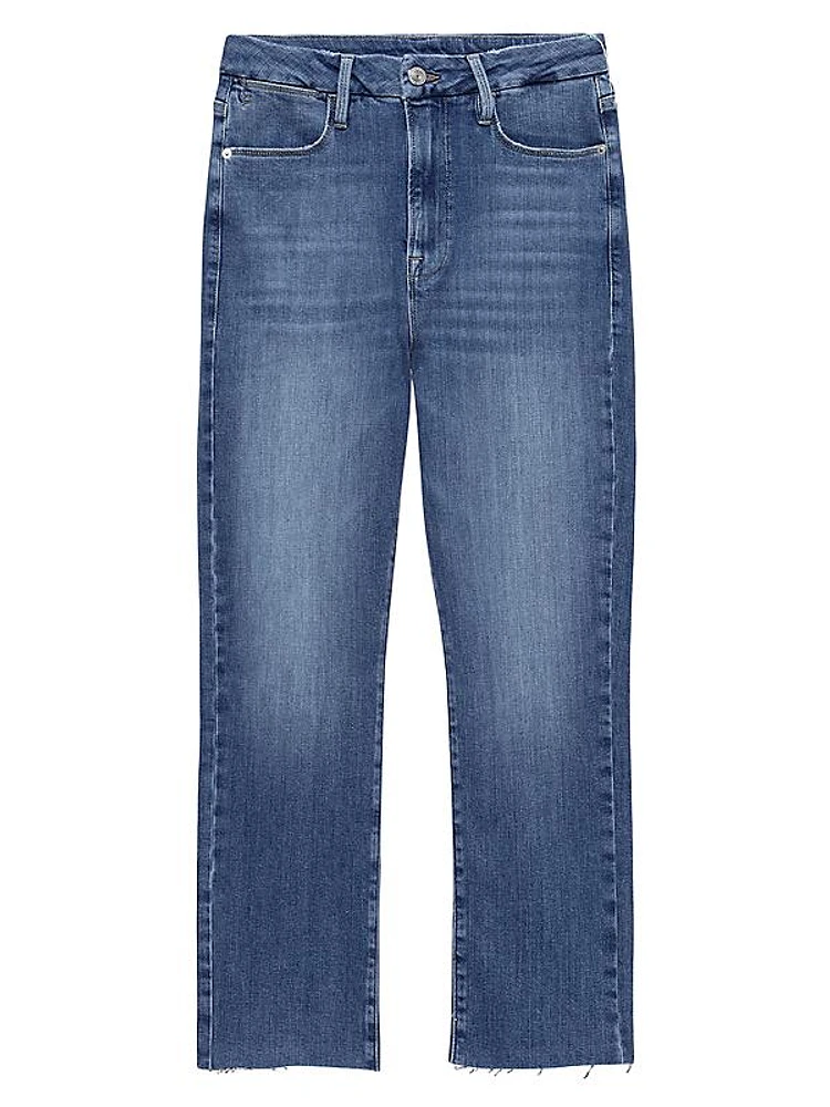 Le Super High Straight-Leg Jeans