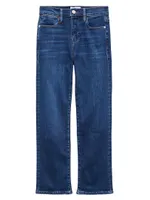 Le High Straight-Leg Jeans