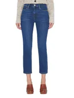 Le High Straight-Leg Jeans