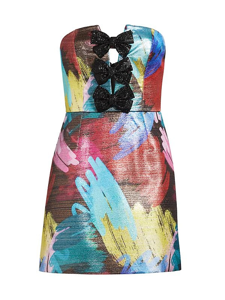 Saint-Antoine Bow Minidress