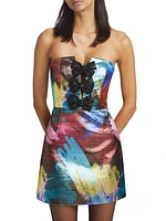 Saint-Antoine Bow Minidress