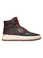 Grandprø Crossover Leather High-Top Sneakers