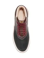 Grandprø Crossover Leather High-Top Sneakers