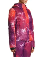 Berry Printed Ski Jacket