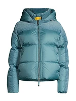 Mirror Hooded Down Puffer