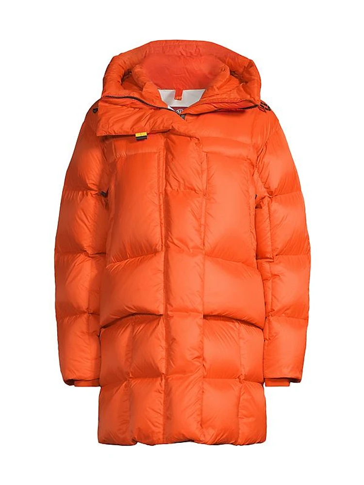 Bold Quilted Down Parka