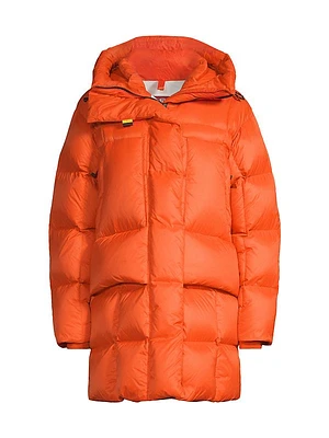 Bold Quilted Down Parka