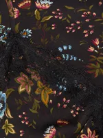 Ciarlo Silk-Blend Floral Camisole