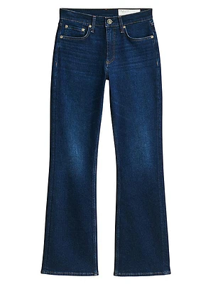 Peyton Mid-Rise Boot-Cut Jeans