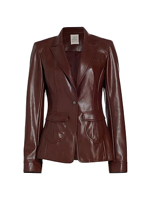 Louisa Vegan Leather Jacket