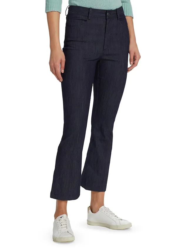 Belted Sutton Kick Crop Pants