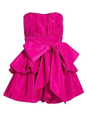 Gallant Taffeta Strapless Minidress