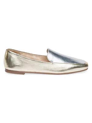 Genesis Metallic Leather Loafers