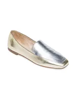 Genesis Metallic Leather Loafers