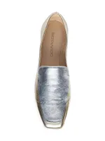 Genesis Metallic Leather Loafers