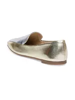 Genesis Metallic Leather Loafers