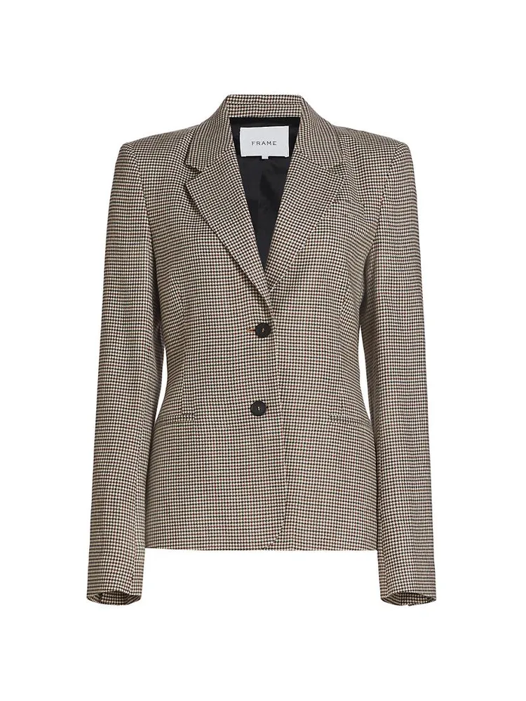 The Femme Houndstooth Blazer