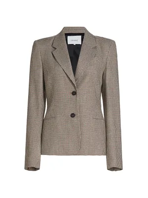 The Femme Houndstooth Blazer