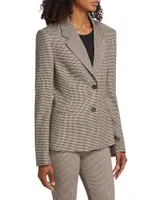 The Femme Houndstooth Blazer