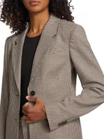 The Femme Houndstooth Blazer