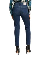 Gemma High-Rise Stretch Skinny Jeans