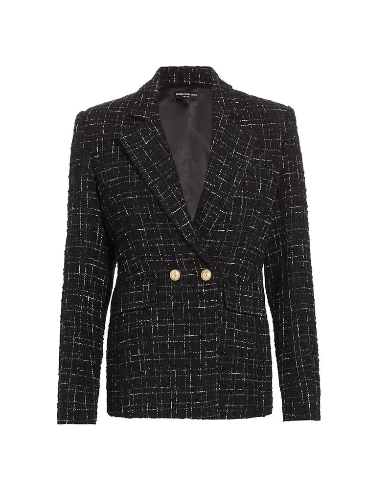 Irene Tailored Tweed Blazer