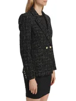 Irene Tailored Tweed Blazer