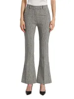 Presley Plaid Bootcut Pants