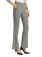 Presley Plaid Bootcut Pants