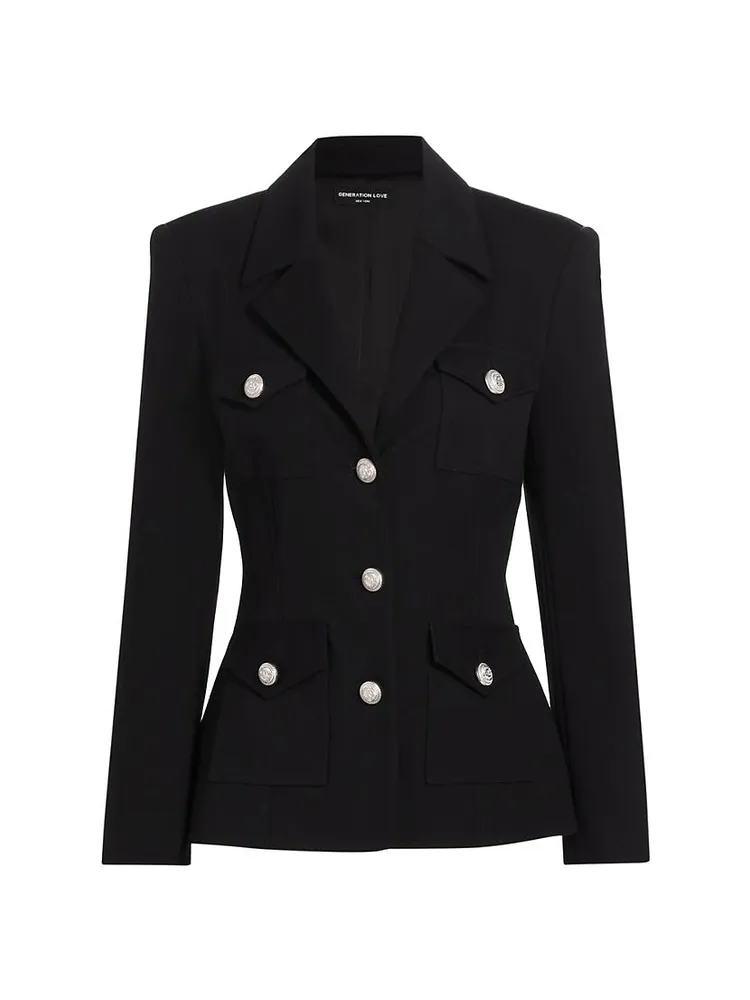 Gil Compact Ponte Blazer