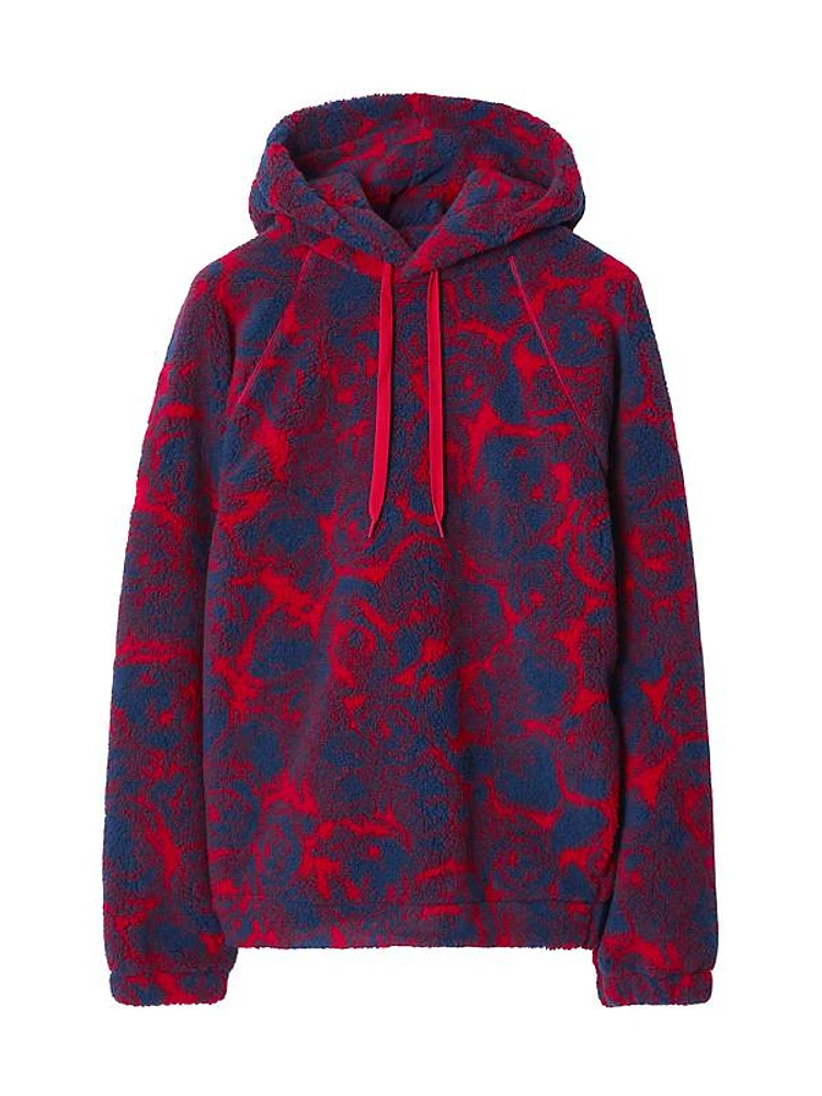 Rose Fleece Hoodie