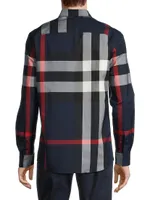 Summerton Check Button-Front Shirt