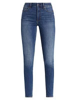 Nina High-Rise Skinny Jeans