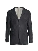 Catch2 Pinstriped Sport Coat