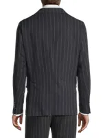 Catch2 Pinstriped Sport Coat