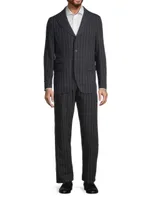 Catch2 Pinstriped Sport Coat