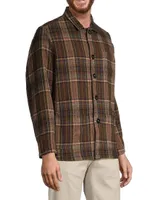 Florida Plaid Overshirt