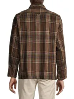 Florida Plaid Overshirt