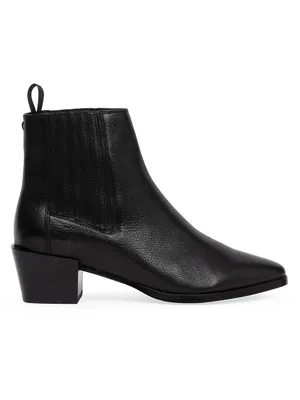 Rover 45MM Leather Ankle Booties