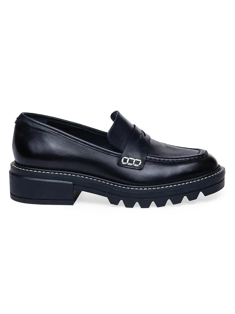 Chandler Leather Lug Sole Loafers