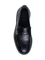 Chandler Leather Lug Sole Loafers