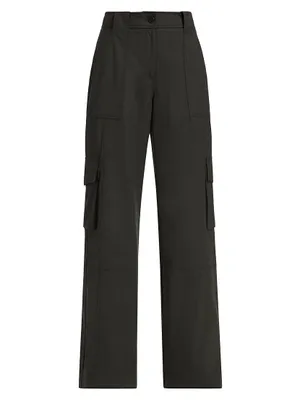 Coop Wool-Blend Cargo Pants