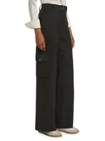 Coop Wool-Blend Cargo Pants