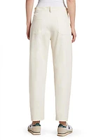 Wooster Wide-Leg Canvas Pants