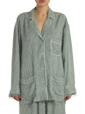 Eyelash Pajama Shirt
