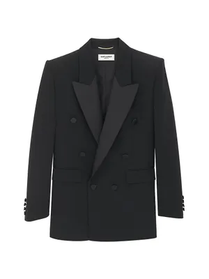 Tuxedo Blazer Grain De Poudre