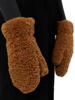 Coco Luxe Teddie Flip-Top Mittens